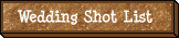 Wedding Shot List